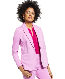 Women's One-Button Blazer