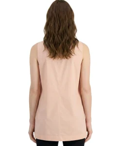 Women's Patch-Pocket Sleeveless Top