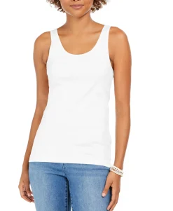 Women's Petite Cotton Tank Top