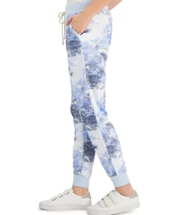 Women's Petite Dot Camo Jogger Pants