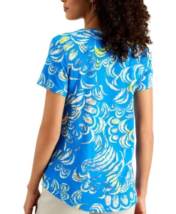 Women's Petite Fiona Printed Top