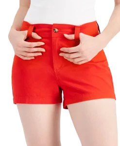 Women's Petite High-Rise Shorts