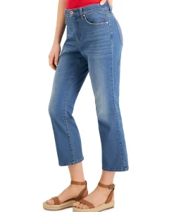 Women's Petite Kick-Crop Jeans