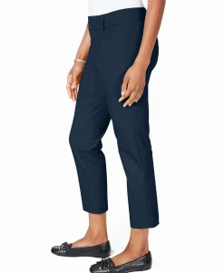 Women's Petite Newport Tummy-Control Cropped Pants