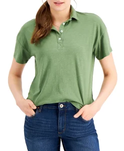 Women's Petite Polo Shirt