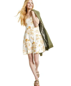 Women's Petite Printed Dress