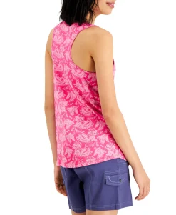Women's Petite Printed Tank Top
