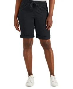 Women's Petite Pull-On Shorts