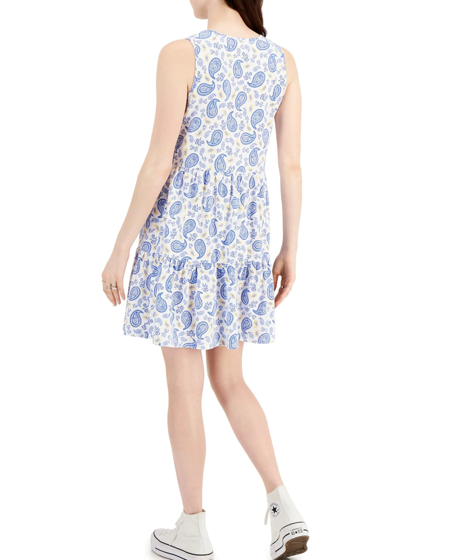 Women's Petite Tiered Dress