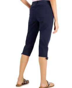 Women's Petite Utility Capri Pants