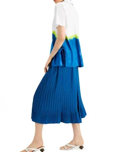 Women's Pleated Midi Skirt