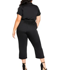 Women's Plus Boiler Suit Jumpsuit