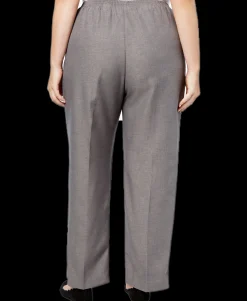 Women's Plus Classic Pull-On Straight-Leg Pants