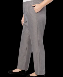 Women's Plus Classic Pull-On Straight-Leg Pants