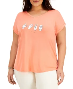 Women's Plus Graphic Print T-Shirt