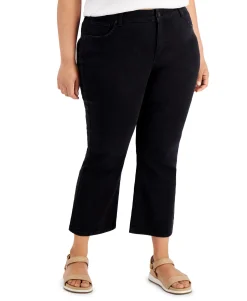 Women's Plus Kick Crop Jeans