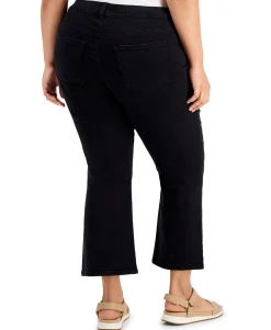 Women's Plus Kick Crop Jeans
