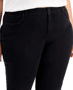 Women's Plus Kick Crop Jeans