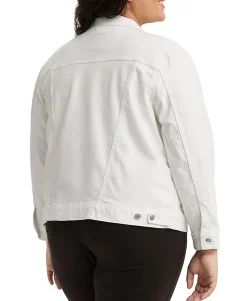 Women's Plus Trendy Ex-Boyfriend Trucker Jacket