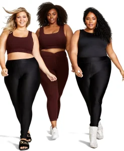 Women's Plus Trendy Hacci Ribbed Bralette