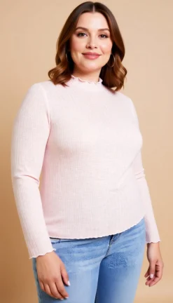 Women's Plus Trendy Hacci Turtleneck Sweater