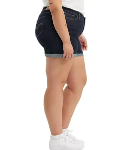 Women's Plus Trendy New Denim Shorts