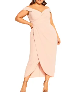 Women's Plus Trendy Ripple Love Dress