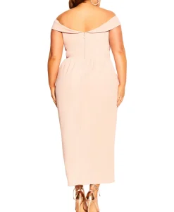 Women's Plus Trendy Ripple Love Dress