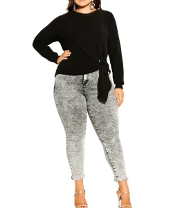 Women's Plus Trendy Royal Sweater