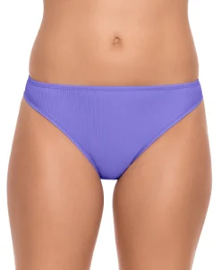 Women's Preppy Rib Hipster Bikini Bottoms