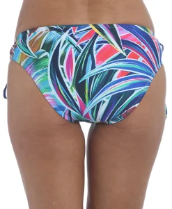 Women's Printed Adjustable Hipster Bikini Bottoms