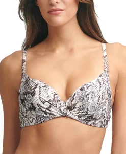 Women's Printed Underwire Bikini Top