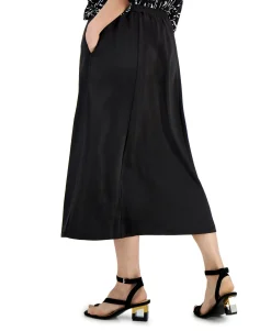 Women's Pull-On Midi Skirt