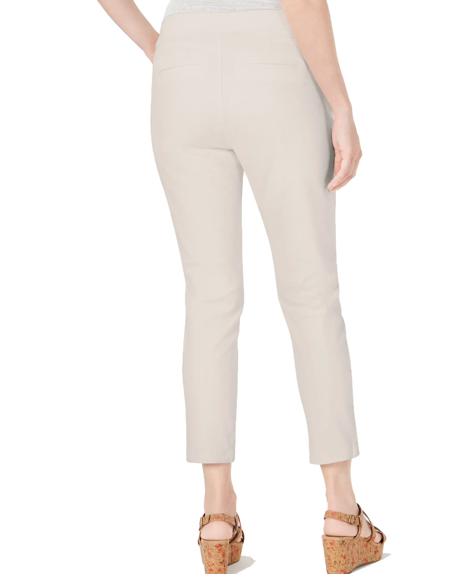 Women's Pull-On Slant-Pocket Ankle Pants