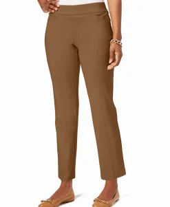 Women's Pull-On Tummy Control Slim-Leg Pants