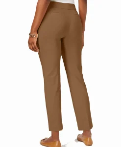 Women's Pull-On Tummy Control Slim-Leg Pants