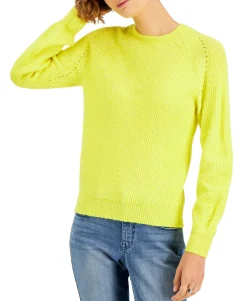 Women's Ribbed Crewneck Sweater