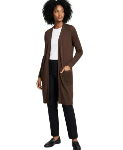 Women's Ribbed Duster Cardigan