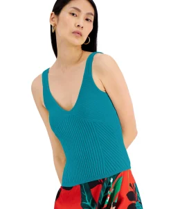 Women's Ribbed Sweater Tank