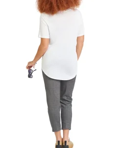 Women's Rounded-Hem T-Shirt