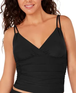 Women's Ruched Tankini Top