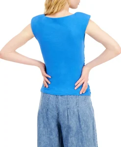 Women's Ruched-Front Top