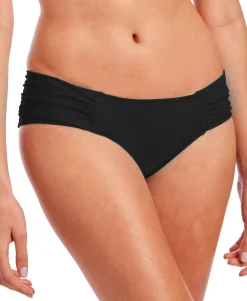 Women's Ruched-Side Bikini Bottoms
