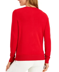 Women's Ruffled-Front Cardigan