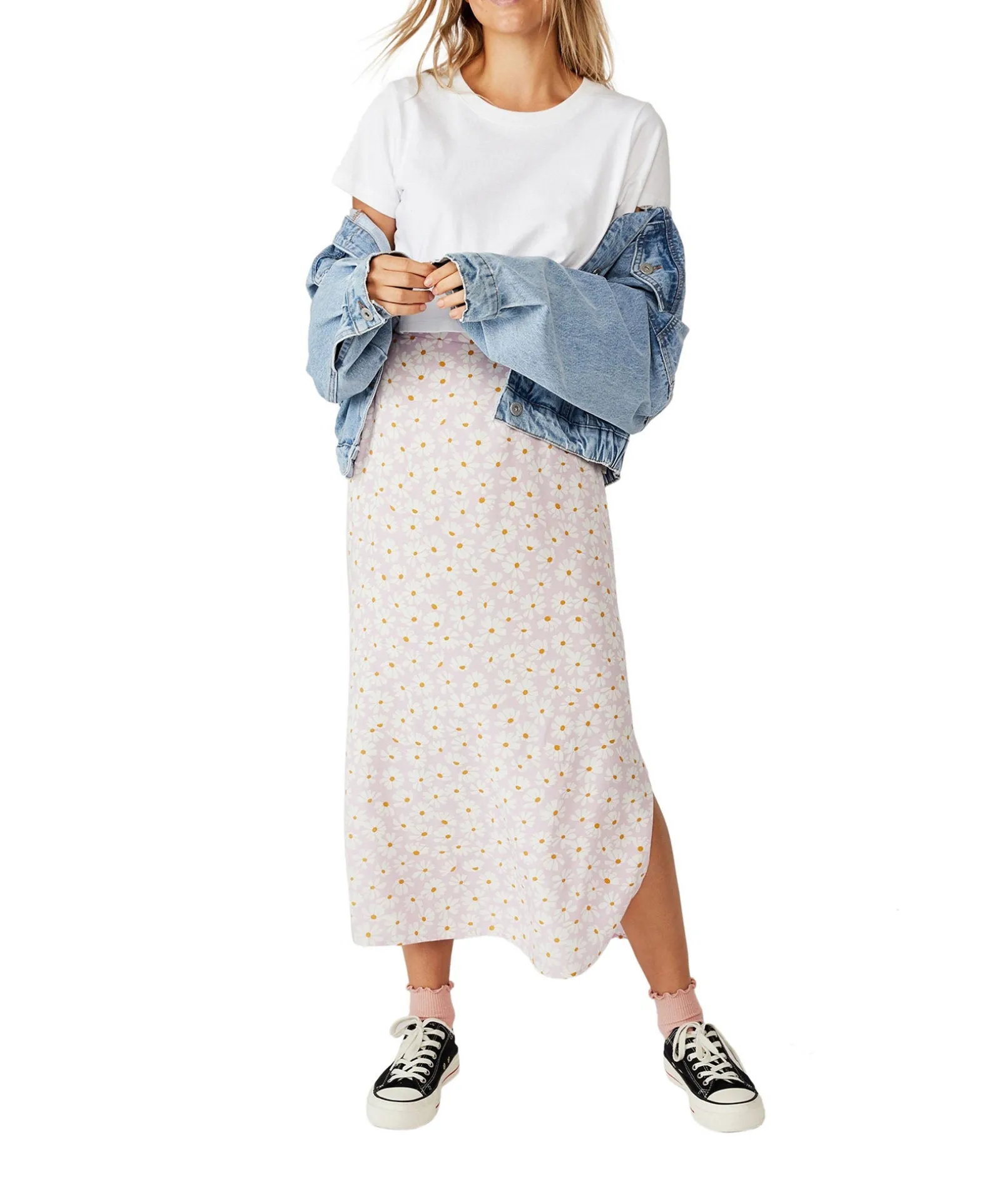 Women's 90s Slip Skirt