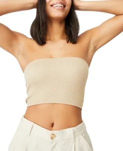 Women's Samantha Seam Free Rib Tube Top