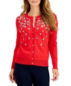 Women's Sequined Cardigan