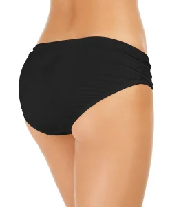 Women's Shirred Bikini Bottoms