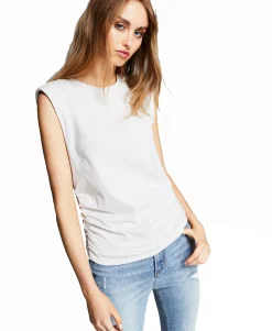 Women's Shoulder-Pad Muscle T-Shirt