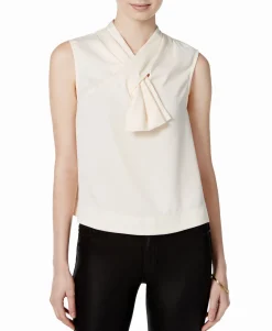 Women's Sleeveless Bow Top